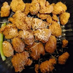 Garlic Parmesan boneless wings.