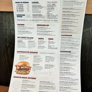 Menu May 2024