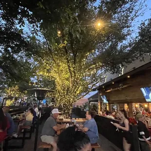 Patio dining