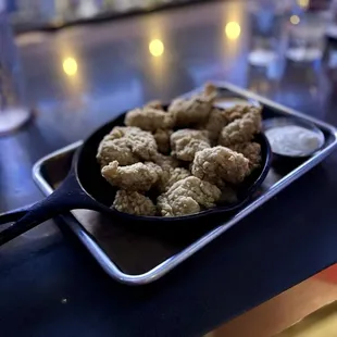 Fried shrimp (appetizer portion)- wowzers! Fantastic! Lightly breaded! No greasy at all'