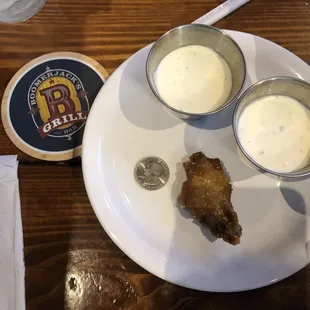 Wings are the size of two quarters. Micro-sized but still priced like they are normal sized.