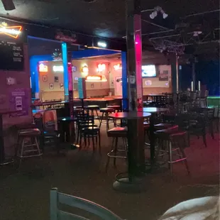 They have live bands.