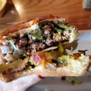 poblano burger