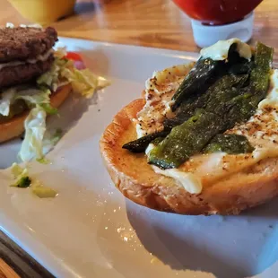 poblano burger