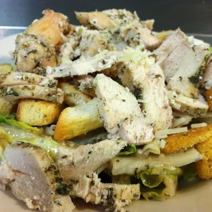 Chicken caesar salad