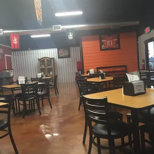 The inside is pretty cool, clean and welcoming.