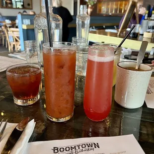 Bloody Mary, seasonal mimosa, coffee