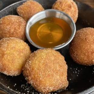Cinnamon and Sugar Bicuist Donuts