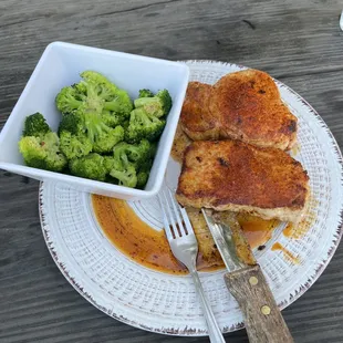 Cajun pork chops