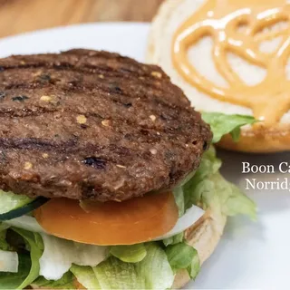 Vegan Chapli Burger(VEGAN) spicy