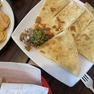 Giardiniera Cheese Quesadilla