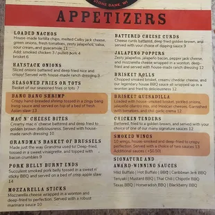 Menu as of 7/19/2024