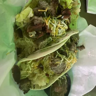 Breakfast tacos - so bueno!