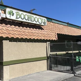 the front of the restaurant