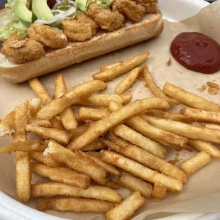 Po boy sandwich