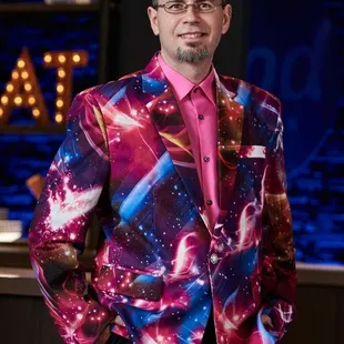 a man in a space suit