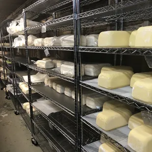 The cheese "cave"