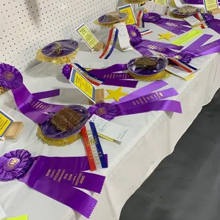 Champion goodies.