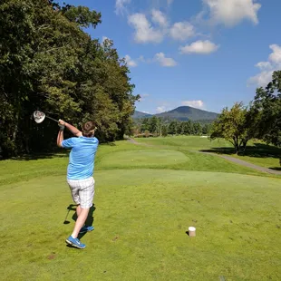 14th hole, white tees.