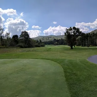 17th hole, white tees.