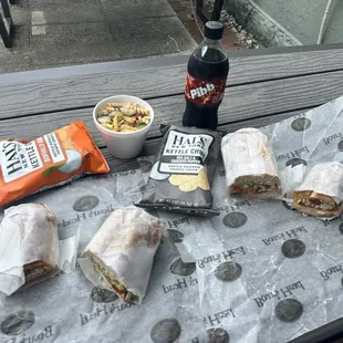 food, burritos and wraps
