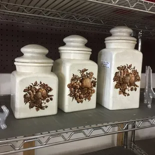 old canisters
