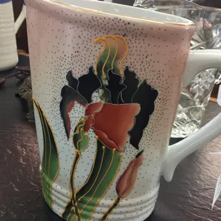 pottery mug