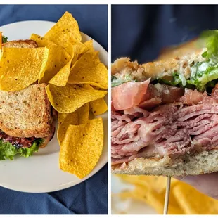 Ham and Gruyere Sandwich