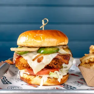 Spicy Chicken Sandwich 
A fiery favorite! Can't handle the heat? Ask for it not spicy!