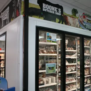 the inside of the store