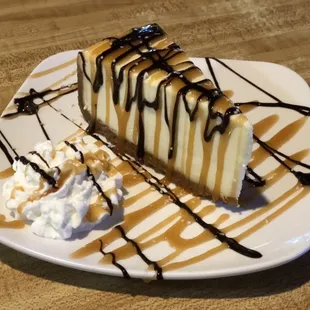 Salted Caramel Chocolate Cheesecake