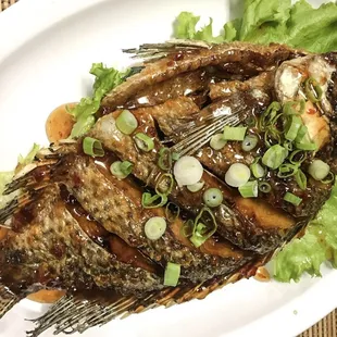 Three Flavor Fish A la Carte