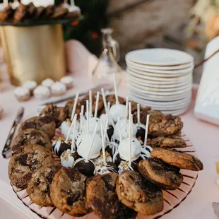 Custom wedding dessert spread