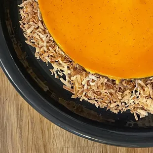 Ube coconut flan (custom)