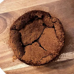 Flourless dark chocolate cake