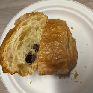 Chocolate Croissant Interior
