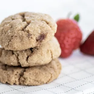 Booskies Cookies Strawberry Preserves. Vegan, no gluten, no dairy. Call or text for same day pick up: (949)769-7429