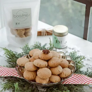 Cashew Cardamom Almond Butter Cookies