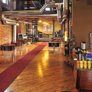 Get away from the work and enjoy lunch in the refreshing separate dining area