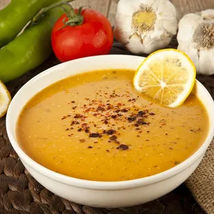 Crushed Lentil Soup