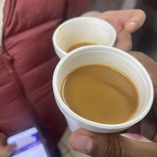 Tea with milk