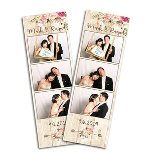 Rustic wood template