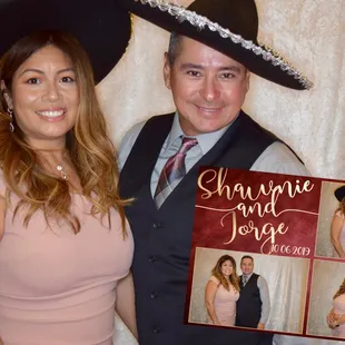 Original photo and digital print