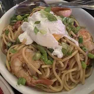 "Brunch Only" Garlic Noodles