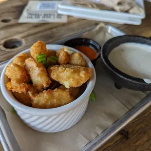 Buffalo curds