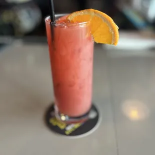 Peach cocktail