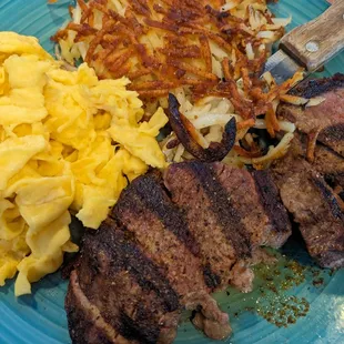 Tri-tip and eggs
