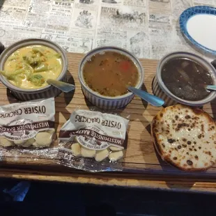 Soup flight