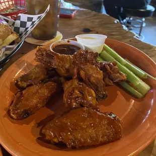 Mango Habanero chicken wings