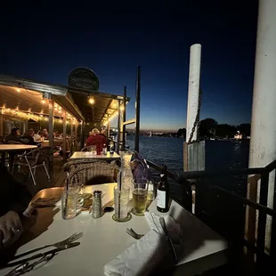 The view from our table